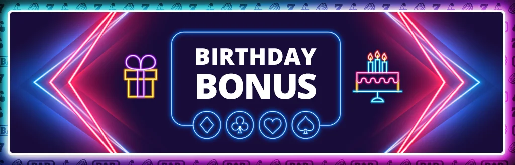 narozeninový bonus casino