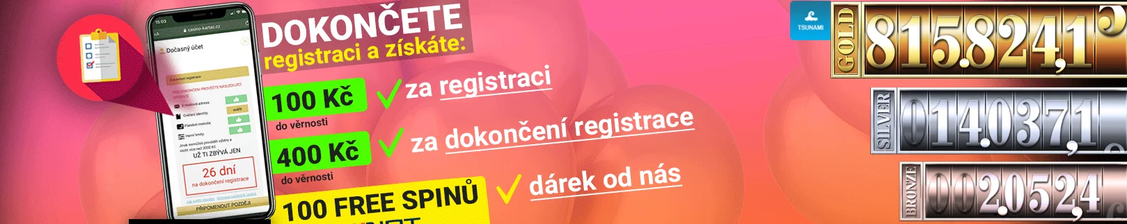 casino Kartáč registrace